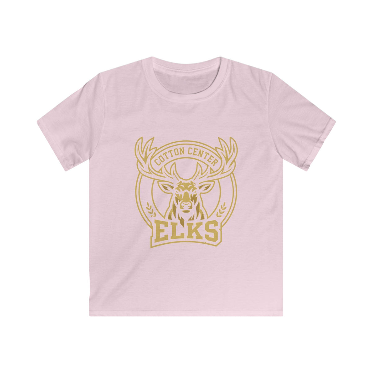 Kids Tee — Cotton Center Elks Mascot Shirt