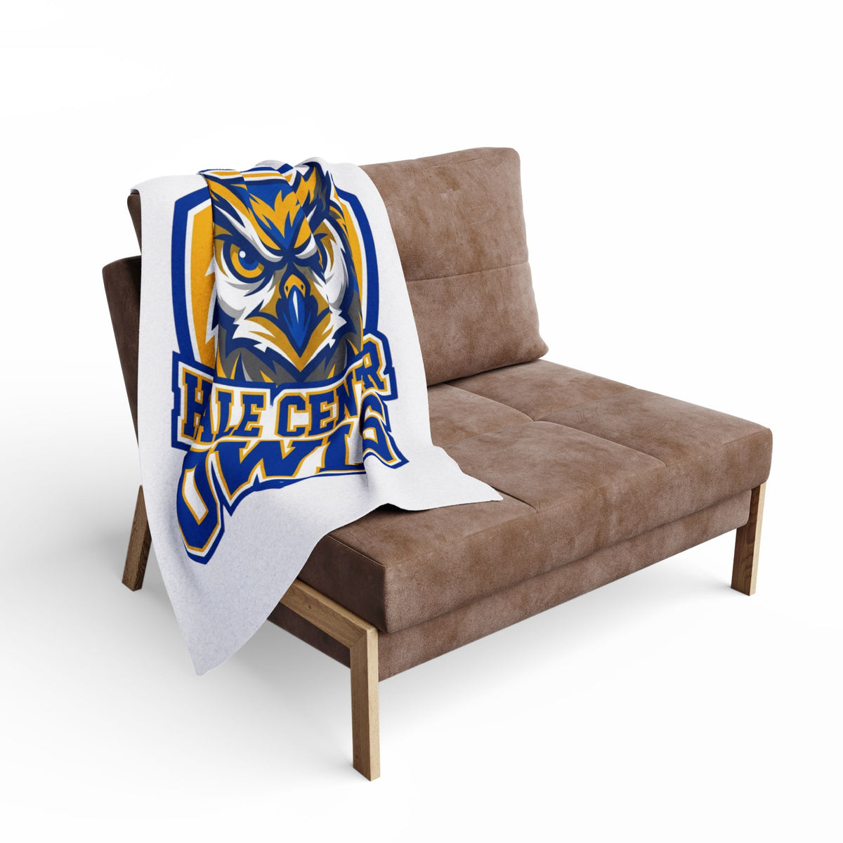 Hale Center Owls Fleece Blanket — School Mascot Cozy Throw