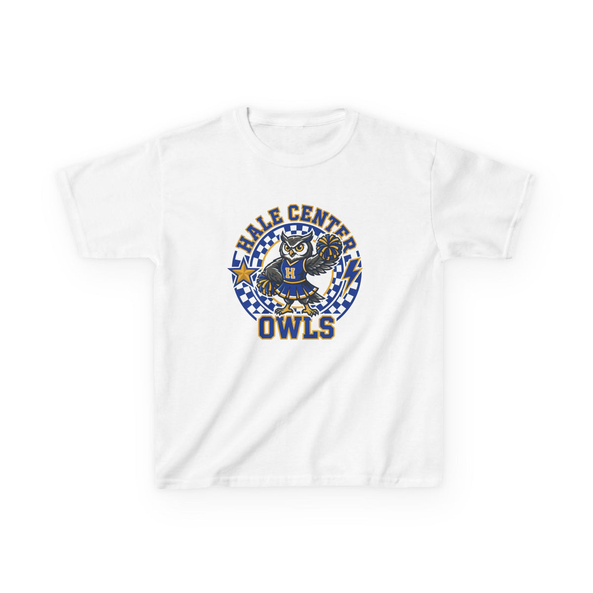 Kids Tee — Hale Central Owls School Mascot Shirt
