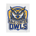 Hale Center Owls Velveteen Plush Blanket