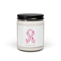Pink Ribbon Butterflies Soy Candle | Breast Cancer Awareness, Fundraiser